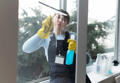 Nettoyage de vitres intérieures et extérieures à Bellou-en-Houlme